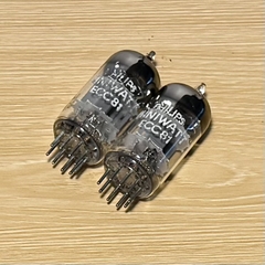 Bóng Đèn ECC81. Philips Miniwatt ECC81 / 12AT7 Foil D getter Code TK1 ∆7B Tested 98% TV7