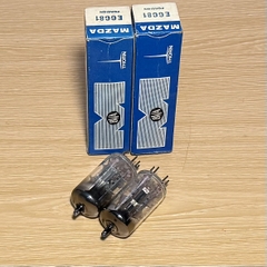 Pair Mazda ECC81/12AT7 Mới Trong Hộp Gốc Chưa Sử Dụng