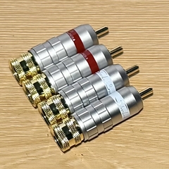 Đầu Nối RCA Mạ Vàng CMC Bằng Đồng Nguyên Chất