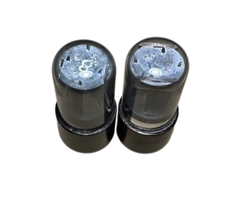 2x RCA 6SN7 GT Black Glass Preamp Tubes Test Strong