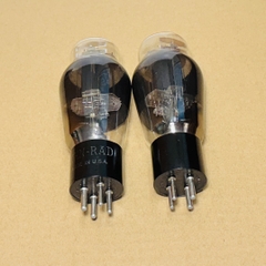 H. Ken-Rad 2A3 Black Glass D Getter Vacuum Tube TV7 Test Strong