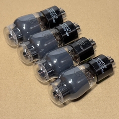 Matched Quad 6L6GA SYLVANIA D Getter Đã Test Rất Mạnh