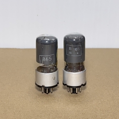 2x B65 6SN7 Marconi Metal Base Valve Tube