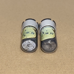 2x B65 6SN7 Marconi Metal Base Valve Tube
