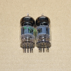 1Pair ECG Philips 7199 Gray Plate "O" Getter Nos