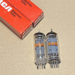 2x RCA 12BH7A Tubes NOS NIB Tested Matched Codes