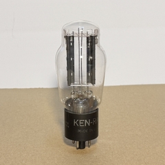 1x Ken-Rad 5U4G Rectifier Tube Black Plate Ribbed Test Strong
