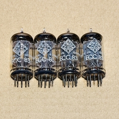 Ống Tiền Khuếch Đại ECC83 / 12AX7 TELEFUNKEN Logo Đáy Kim Cương (LC 50)