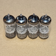 2Pc Telefunken ECC83 12AX7 Long Plate 17mm Test Strong (LC54)