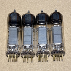 1pair Philips 6085 Gold Pin Eq E80CC 12AU7 ECC82 Test Strong (LC 55)