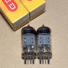 Philips Miniwatt ECC83 12AX7 Grey Plate Valve Tubes Eq CV492 B339 Holland New in Box