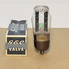M. GEC 5U4G U52 53KU Black Plate Brown Base D Getter Valve Tube Test Strong