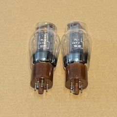Matched Pair Fivre CV717 5R4GY Valves Tubes OO Getter TV7 Test Nos (VT59)