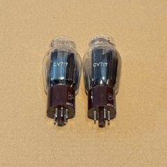 2Pc Brimar CV717 5R4GY Pair Valves Tube Matching Codes 1961 In Original Box (VT56)