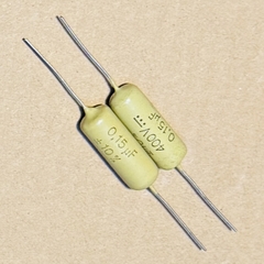 1Pcs Mullard Mustard Capacitor 0.15uF 150nF ± 10% 400VDC Classic