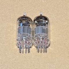 2Pcs Siemens E88CC 6DJ8 6922 Gray Shields Silver Foot Valve Tubes New