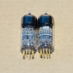 Pair Nos Tubes E288CC 8223 E88CC 6922 Philips SQ with Golden Pins