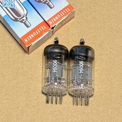 2x Telefunken ECC81 12AT7 Halo Getter New in box