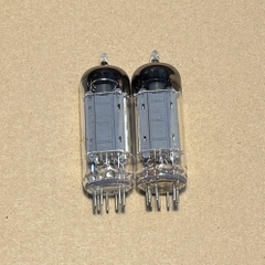2pc RCA 6CG7 Gray Plate Vacuum Tube O Getter (N1)