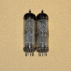 Rectifier Tube EZ81 6CA4 Telefunken Square Getter
