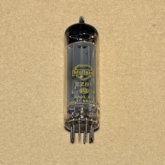 1Pcs Mullard EZ81 U709 Yellow Logo Tube D Getter TV7 Test Strong