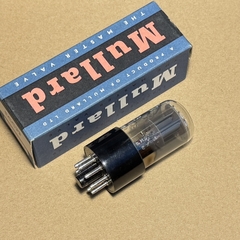 1x Mullard ECC33 Black Base Valve Tubes 1957 Eq B65 6SN7GT ECC32 CV181 (Code 5k2 B6H4)