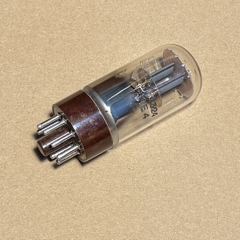 1x Mullard ECC33 Brown  Base Valve Tubes 1950 Eq B65 6SN7GT ECC32 CV181 (Code 1324 E4)