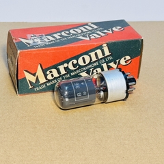 One, New In Box, Marconi B36 Cup Getter Metal Base, Fits 12SN7GT