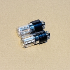 2Pcs 6SL7GT Ken-Rad Silver Plate Valve Tube Eq ECC35 (Nos)