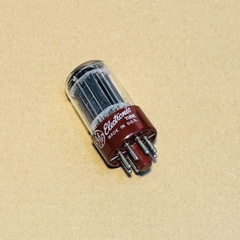 1x RCA GE 5692 6SN7GT Red Base, 3mica Black Plate Valve Tube