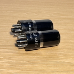 VT231 Ken-Rad 6SN7GT Black Base Valve Tube Test Strong
