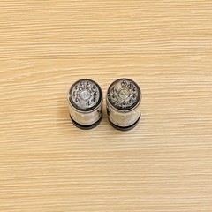 Đèn Telefunken ECC83/12AX7. Đáy kim cương tấm dài trơn 17mm