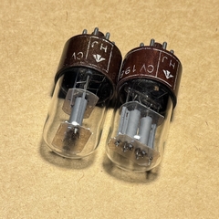 Bóng Đèn CV1985 Brimar. 6SL7GT ECC35 Tấm Mầu Xám Cùng Mã Ngày 1952 Rất Hiếm