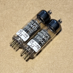 Bóng Đèn E80CC. Pair Philips E80CC 12AU7 6085 Chân Vàng Chất Lượng Đặc Biệt
