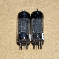 1Pair RCA 6CG7 Black Plate D getter TV7 Test Strong. Bóng Đèn 6CG7 RCA