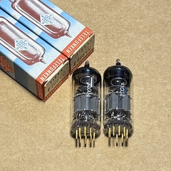 Bóng Đèn Telefunken E288CC. Matched pair Telefunken E288CC 8223 Tubes Nos