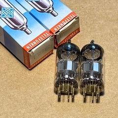 Bóng Đèn E188CC Telefunken. Matched Pair Telefunken E188CC E88CC Gold Pin Nos Nib