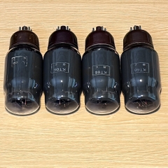 4Pcs GEC KT66 Tube Black Glass Tested Strong