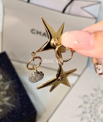 Dây Chuyền CHANEL Kèm Túi Vải Hãng