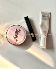 Cushion YSL Vỏ Hồng Touche Éclat Glow-Pact High Cover Mesh Foudation