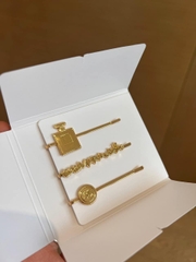Set kẹp tóc Chanel 3pcs/set