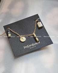 Lắc Tay YSL Gold Kèm Charm Gift Chính Hãng