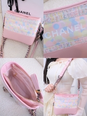 Túi Gift Custom Dạ Tweed CHANEL Limited Đủ Hộp & Túi Giấy Chanel Hoa Trà RB