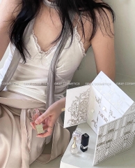 Set DIOR 30 Montaigne nước hoa mini + serum + son Dior 4pcs kèm túi giấy (họa tiết ngôi nhà)
