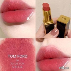 Son TOM FORD Satin Matte Rouge À Lefvres Satin Matte Vỏ Đen