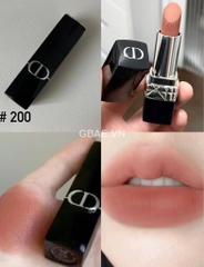 Son DIOR Rouge Nắp Hít Đen 2024 Couture Colour Refillable Floral Lip Care