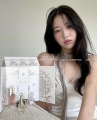 Set DIOR 30 Montaigne nước hoa mini + serum + son Dior 4pcs kèm túi giấy (họa tiết ngôi nhà)