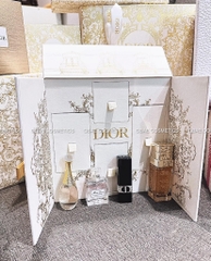 Set DIOR 30 Montaigne nước hoa mini + serum + son Dior 4pcs kèm túi giấy (họa tiết ngôi nhà)