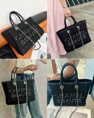 Túi Tote CHANEL Custom Túi Gift Chính Hãng 32x24x15cm (vừa lap 14 inch)
