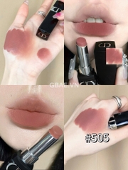 Son DIOR Rouge Nắp Hít Đen 2024 Couture Colour Refillable Floral Lip Care